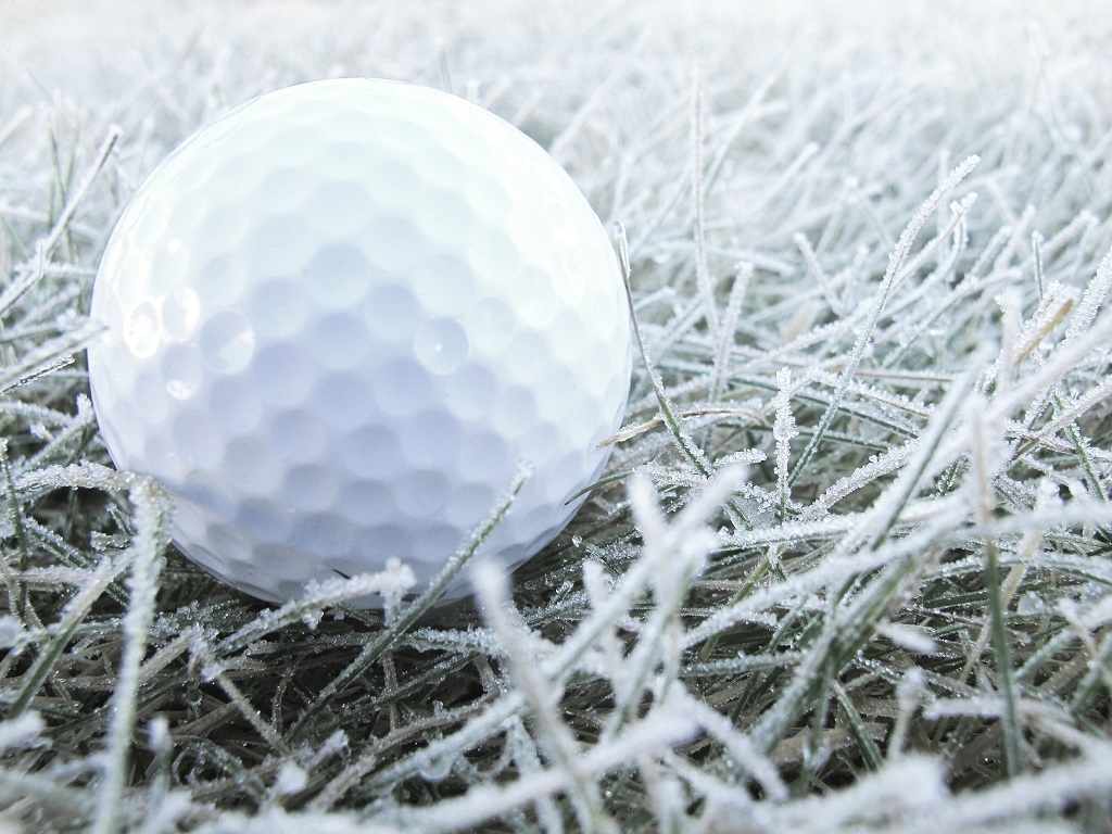 Frosty Golf Ball